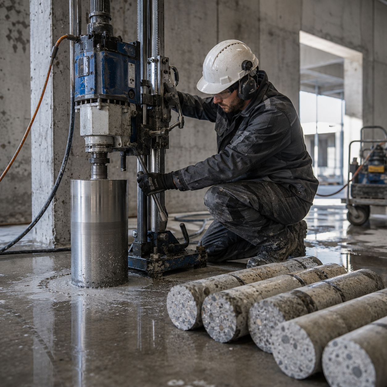 Trakya genelinde beton kesim ve karot hizmeti çalışma sahası